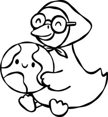 Environmental Goose Clipart