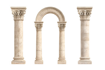 Obraz premium Classical Columns Archway Stone Architecture Design
