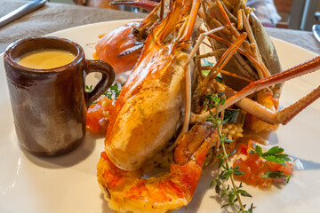 Gambas grillées 