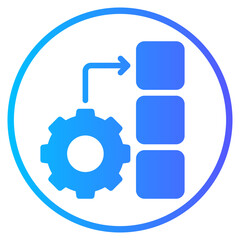 priority gradient icon