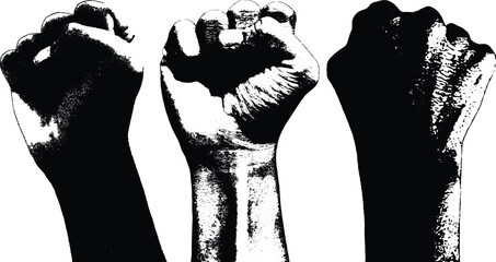 hand fist icon pack clench punch hand labor fighting struggle worker