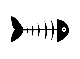 fish logo design vector background