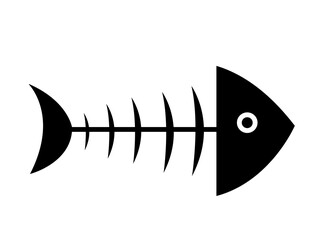 fish logo design vector background