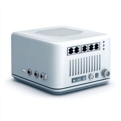 Obraz premium Compact Network Device High-Performance Networking Solution