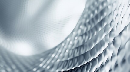 Naklejka premium Abstract silver texture with wave pattern creating a smooth and dynamic gradient