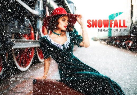 Snowfall Overlays Photo Effect
