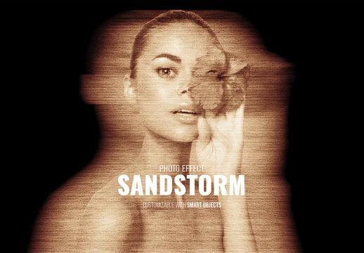 Sandstorm Photo Effect