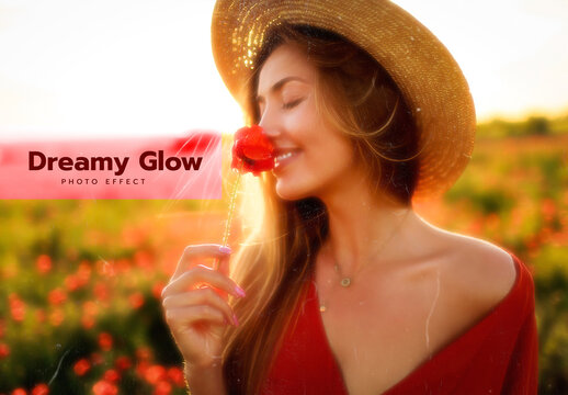 Dreamy Glowing Photo Effect