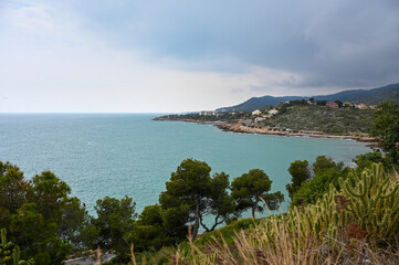 Peñiscola view in Spain