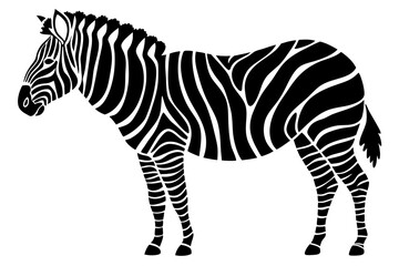 zebra silhouette