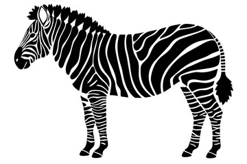 zebra silhouette
