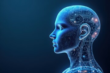 Obraz premium Innovative AI-Based Infrastructure Evolution in the Current Era