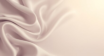 Obraz premium Beige fabric texture background