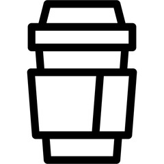 Coffee Cup Icon Vector Symbol Design Illustration