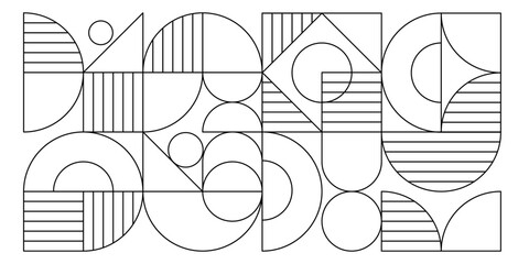 Line geometry shape with clear background. Vector abstract background.