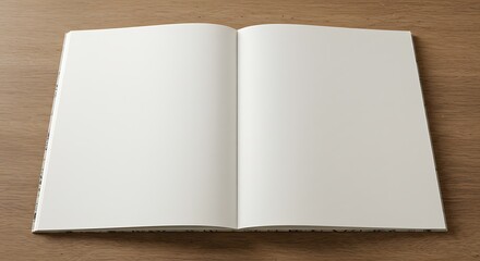 Blank notebook pages