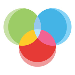 RGB Flat Icon
