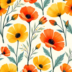 seamless floral pattern
