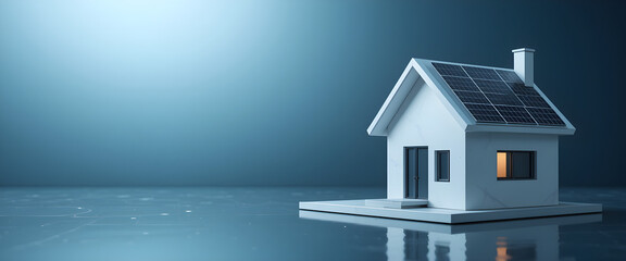 Sustainable Home Design Eco-Friendly House with Solar Panels