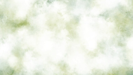 Light Green Watercolor Cloud Texture Background