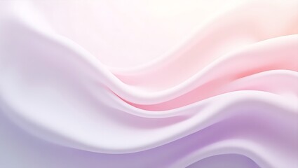 Obraz premium Matte white lavender to blush pink gradient background with soft curves and canvas texture. Romantic, gentle, and elegant with a pastel fabric feel.