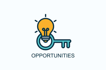 Opportunities Icon Or Logo Isolated Vector Illustration