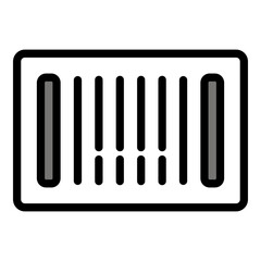 Barcode icon vector illustration. Shopping vector illustrations.