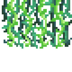Vines pixel art