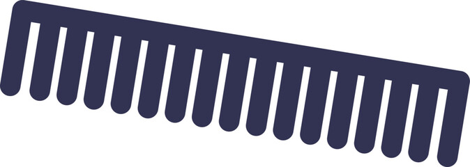 Hairdressing brush comb tool vector illustration