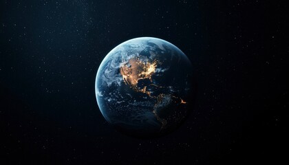 Fototapeta premium Earth seen from space