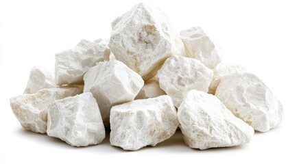 Pile of white cubes