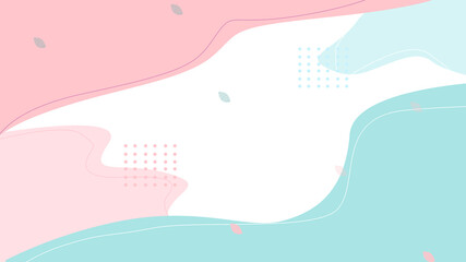 Abstract Background Soft Pink and Soft Green