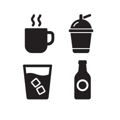 Beverages Line Icons