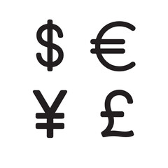 Currency Line Symbols