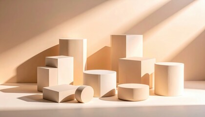 Geometric Shape Arrangement with Light