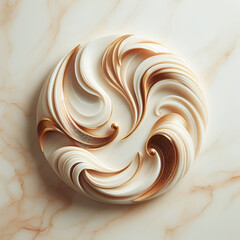 Elegant ivory marble texture for high-end promotional content