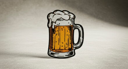 Beer mug graphic