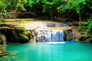 waterfall in the forest