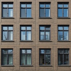 Obraz premium building glass, AI Generated