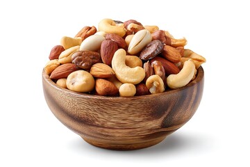 mixed nuts in a bowl