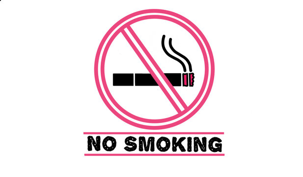 No smoking sign. vector illustration