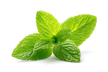 fresh mint leaves