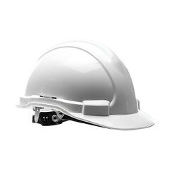 White safety helmet or hard cap isolated on white background, Construction hat on white background.