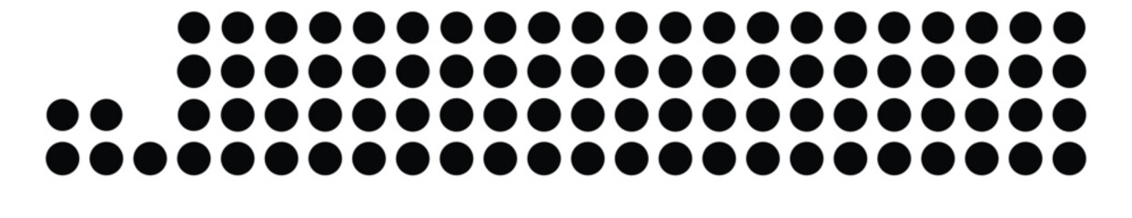 Symbol Map Of the County Arapahoe (Colorado, US) showing the County with a few black dots