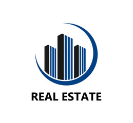 Real estate logo vector design