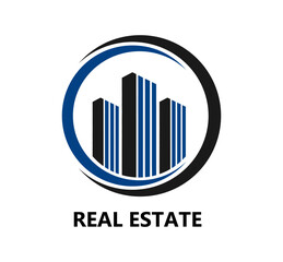 Real estate logo vector design