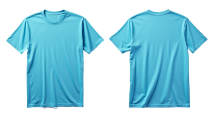 Blue Sleeve T-Shirt Fashion Active Shirt