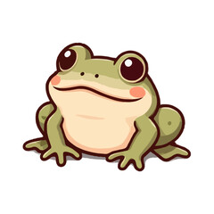 Cute, Simple Animated Frog