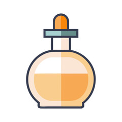 Classic Scent Bottle Vector for Perfume Product Display


