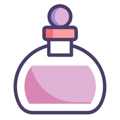 Classic Scent Bottle Vector for Perfume Product Display


